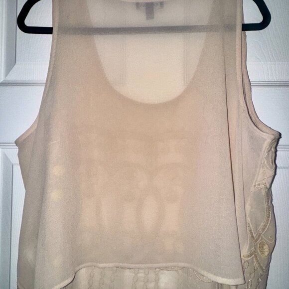 ✨ Express Embellished Sheer Tank Top | XL - Picture 3 of 6